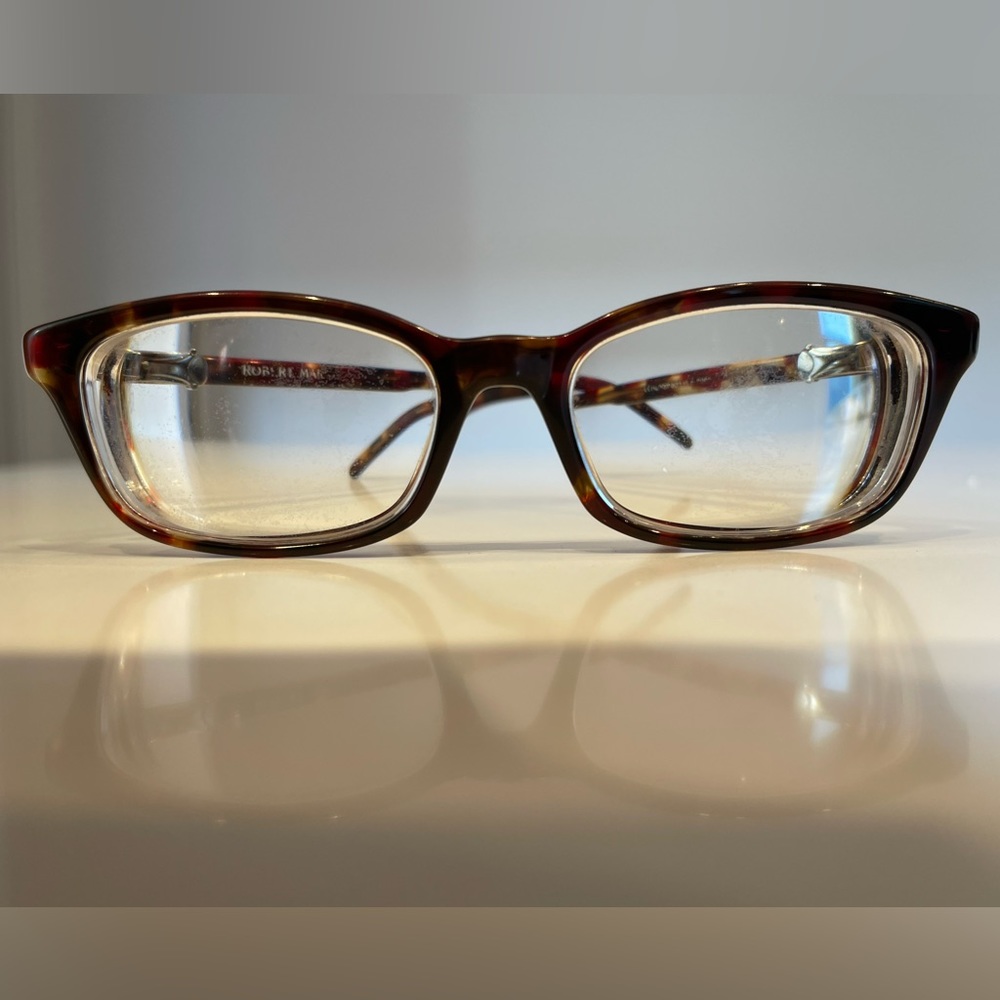 Robert Marc Frames Red Brown Acetate - image 1